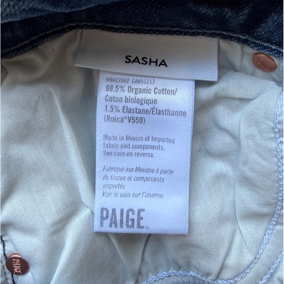PAIGE Blue Flare & Wide Leg Jeans - Picture 13 of 16